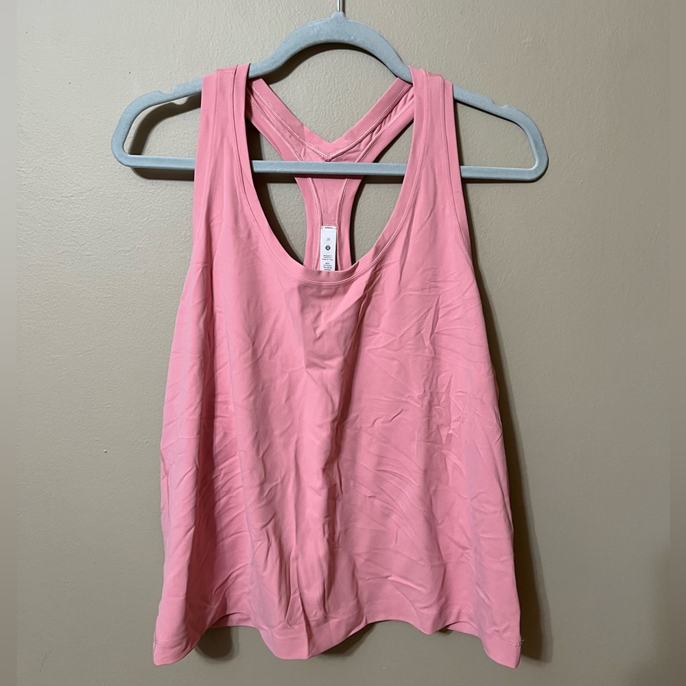 PLUS Lululemon Cool Racerback Tank Nulu Pink NWOT
